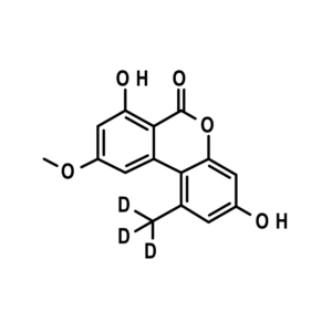 Alternariol-9-monomethylether-(1-methyl-d3), 100 μg/ml in Acetonitrile