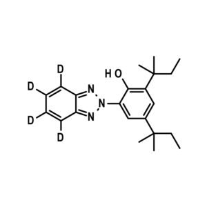 2-Benzotriazol-2-yl-4,6-bis-(1,1-dimethyl-propyl)-phenol-d4 (UV-328-d4), 100 µg/ml in Methanol