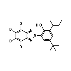2-(2H-Benzotriazol-2-yl)-4-(tert-butyl)-6-(sec-butyl)phenol-d4 (UV-350-d4), 100 µg/ml in Methanol